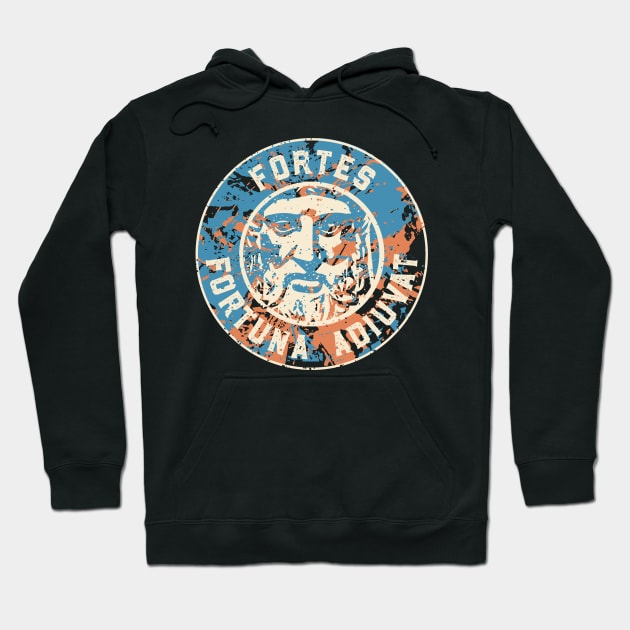 Fortes fortuna adiuvat - Fortune favors the bold Hoodie by jazzworldquest